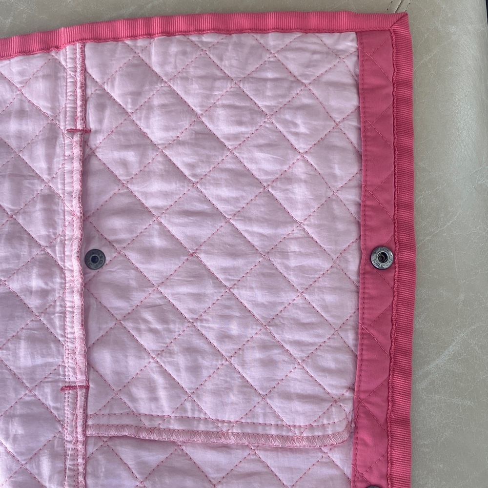 Sigrid Olsen Pink Quilted Button Down Lightweight Jacket Women’s Petite (S) - Picture 6 of 6